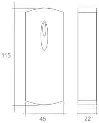 Matrix-III (мод. E H) RFID-считыватель 125 кГц
