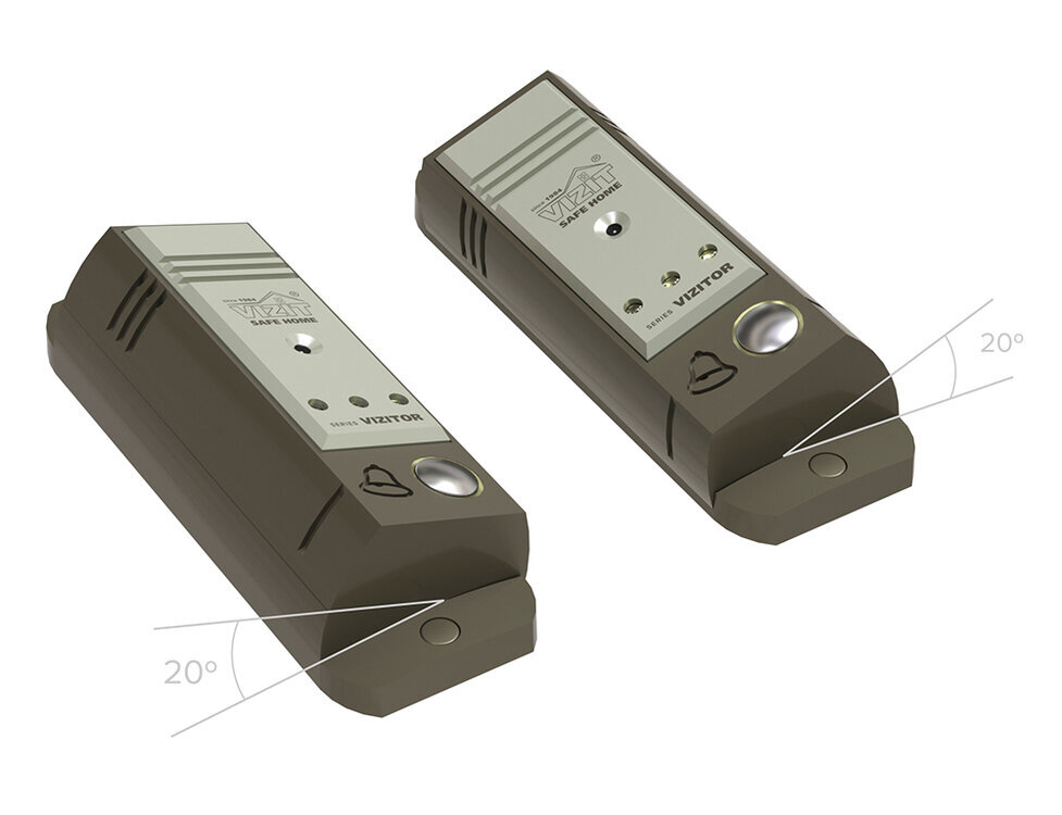 Блок  вызова домофона VIZITOR-203CPL