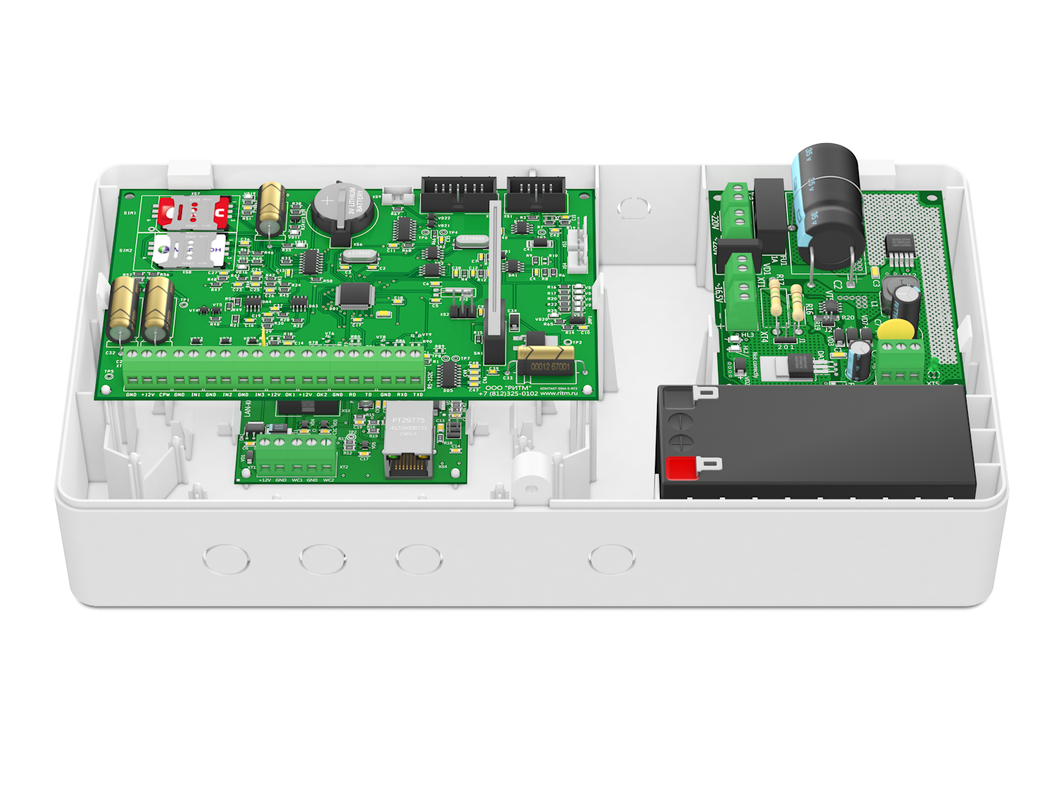 Панель контрольная Контакт GSM-5-RT3 для Болида